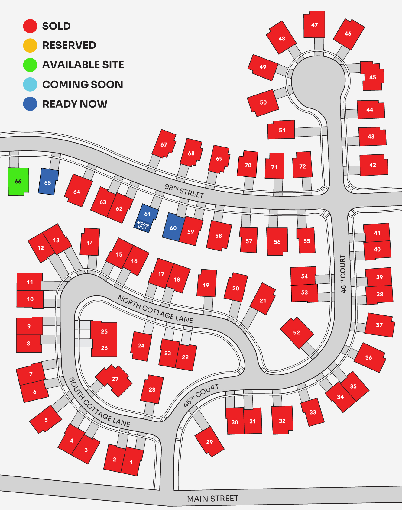 Cottages Siteplan New Website 102026